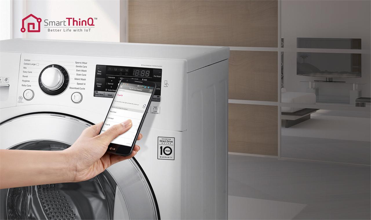 Máy giặt 9Kg LG FC1409S2E lồng ngang