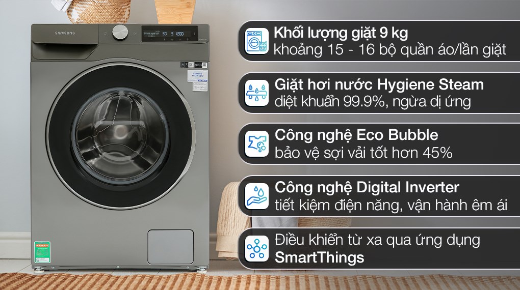 Kinh nghiệm chọn máy giặt tiết kiệm nước: Giải pháp thông minh cho gia đình hiện đại