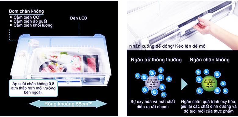 Bạn đã biết gì về ngăn lạnh trên không của Tủ lạnh Hitachi ?
