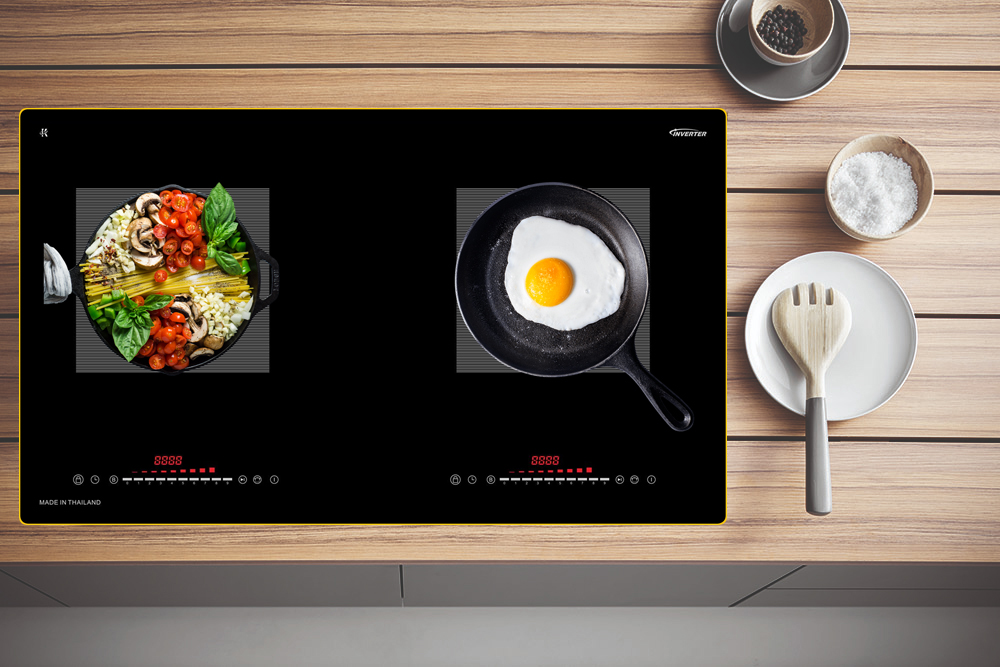 Bếp từ đôi tiết kiệm điện: Giải pháp cho gia đình đông người