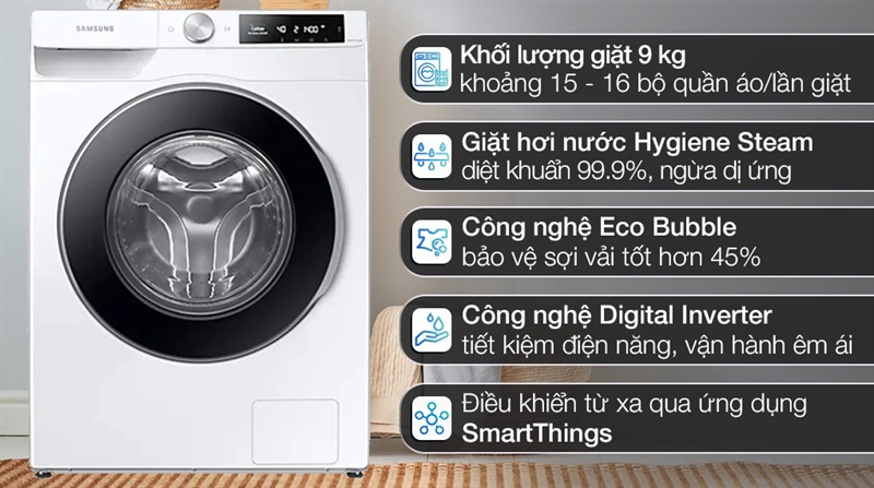 Máy giặt tự động phân bổ nước giặt: Tiện ích hiện đại cho gia đình