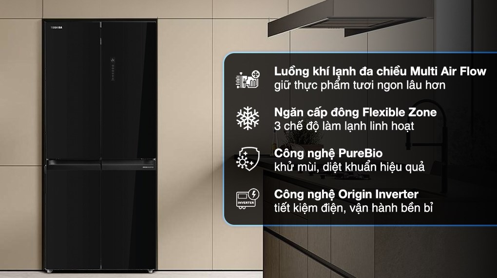 Tủ lạnh ba ngăn linh hoạt: Giải pháp cho gia đình hiện đại