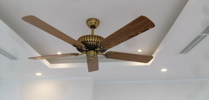 Quạt trần gỗ tự nhiên: Phù hợp phong cách nội thất nào?