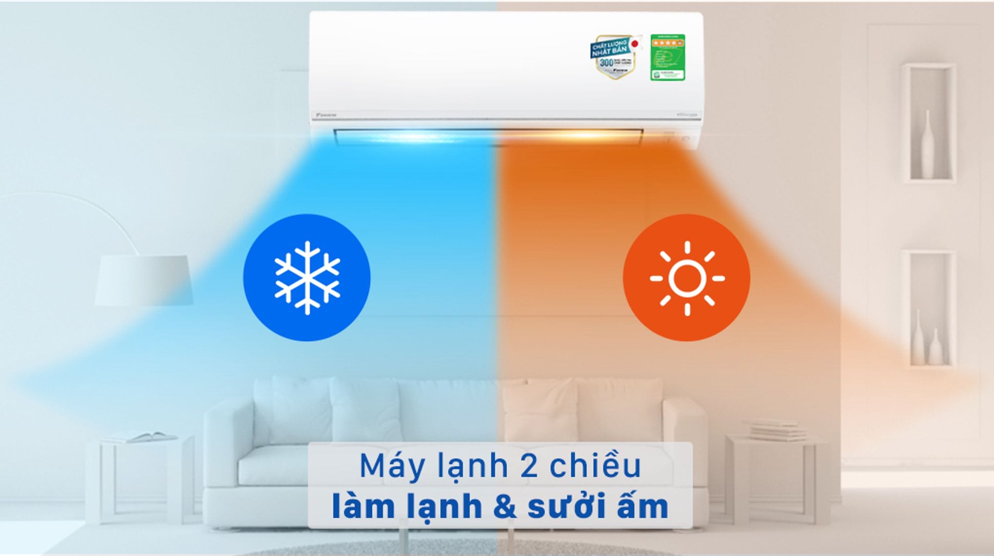 Hà Nội lạnh nhất từ đầu mùa, chọn điều hòa 2 chiều Inverter nào?