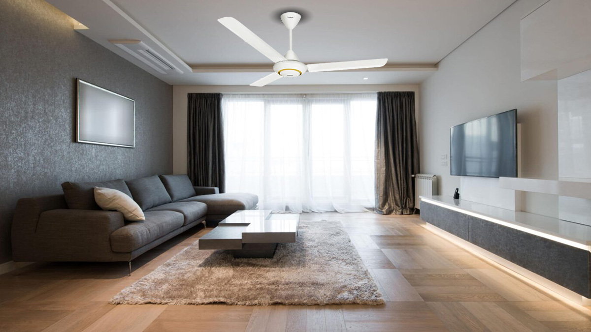 Quạt trần trong phòng có trần thạch cao: Cần lưu ý điều gì?