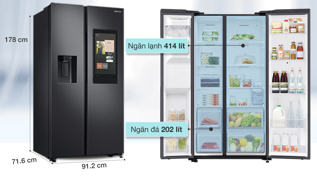 Tủ lạnh dự trữ thực phẩm 1 tuần: Gợi ý dung tích phù hợp