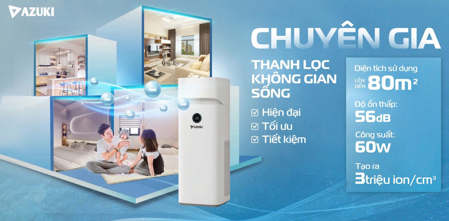Review máy lọc không khí Azuki Air Pro X5: Hiệu quả lọc bụi mịn PM2.5 ra sao?