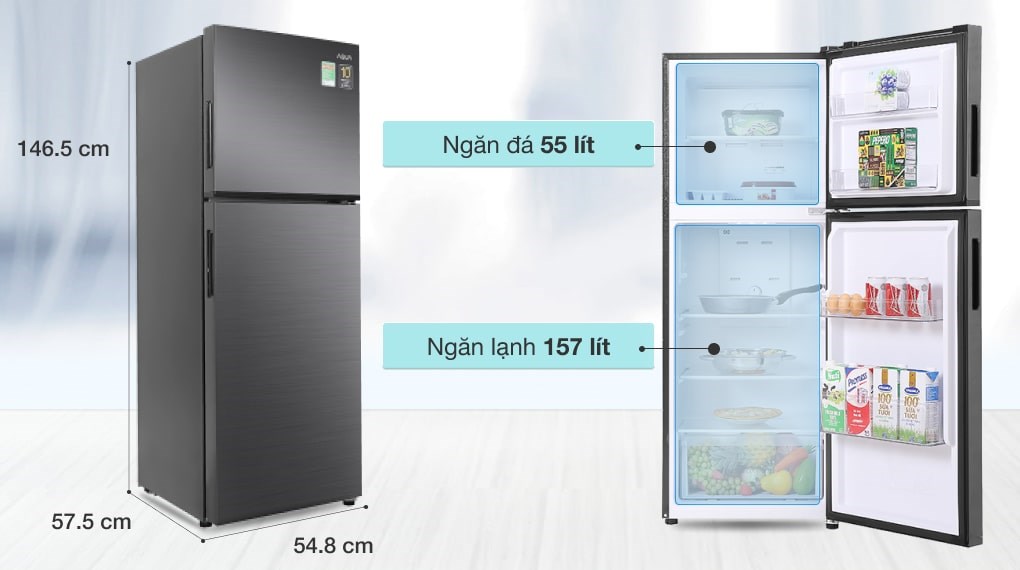 Tủ lạnh 2 ngăn inverter: Đủ dùng cho căn hộ 2 phòng ngủ?