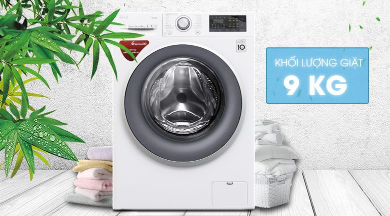 Máy giặt lồng ngang 9–10kg cho gia đình 4–5 người