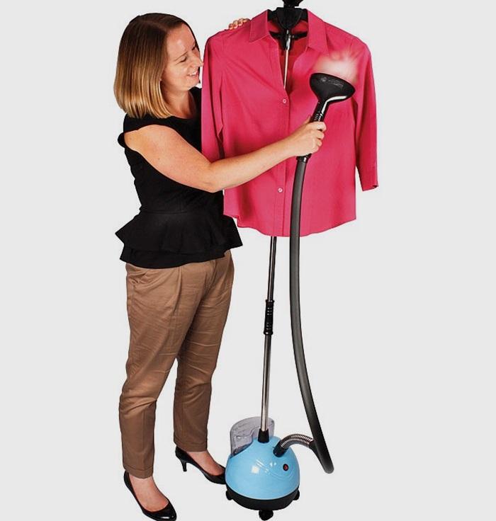 Bàn ủi hơi nước đứng ủi nhanh gấp 2 – 5 lần so với bàn ủi thông thường  hình 1