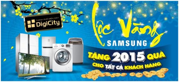2015 quà lộc khi mua sắm tại DigiCity