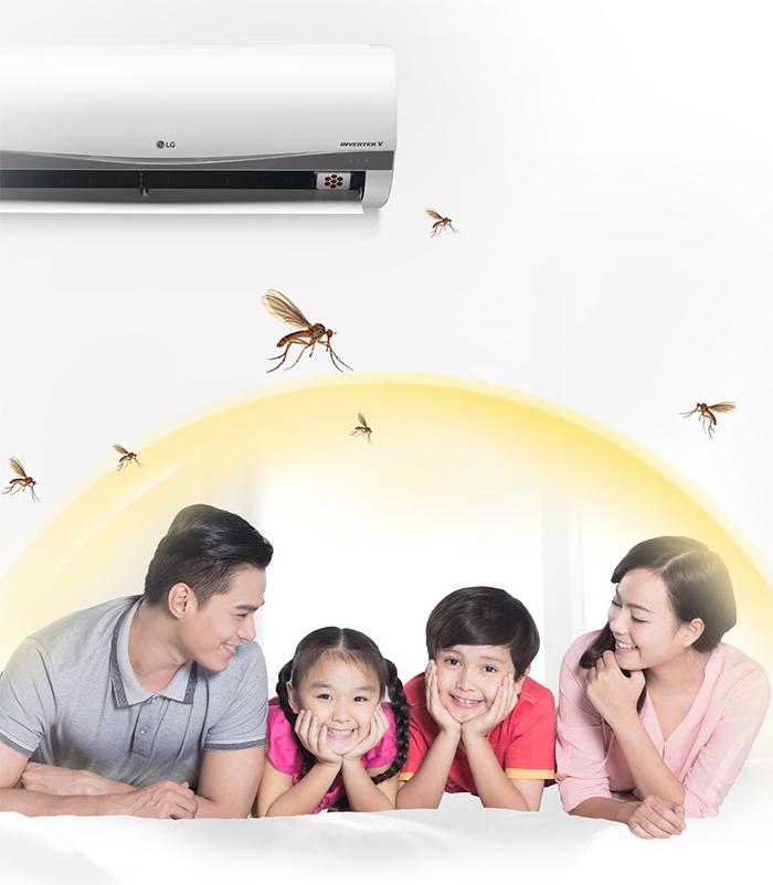 Điều Hòa LG Inverter V đuổi muỗi 2015 có gì mới?