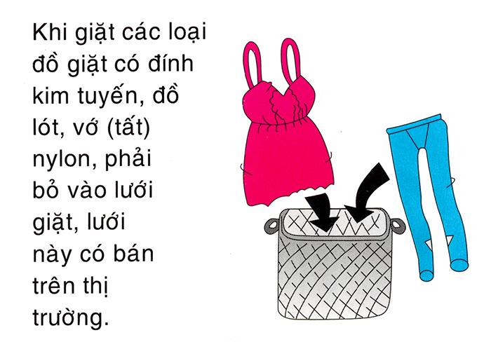 6 chú ý khi giặt quần áo bằng máy giặt
