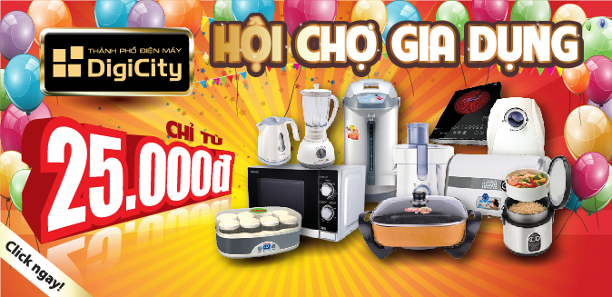 Hội chợ hàng gia dụng tại DigiCity