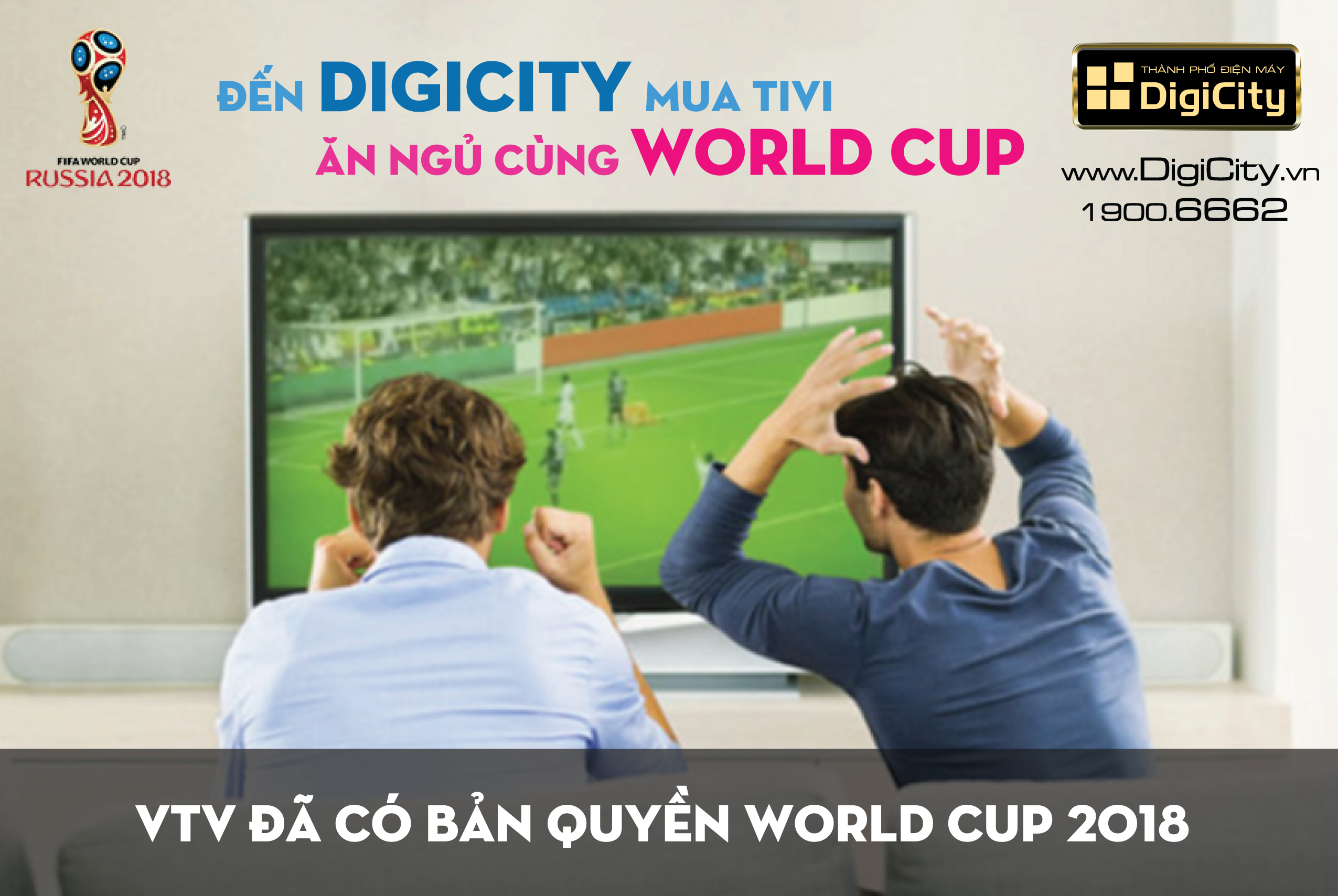 VTV chính thức mua bản quyền truyền hình World Cup 2018