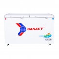 Tủ đông Sanaky VH-5699W1, 365 lít, 1 ngăn đông, 1 ngăn mát, dàn lạnh đồng