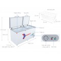 Tủ đông Sanaky VH-6699W1, 485 lít, 2 ngăn đông/mát