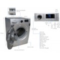Máy giặt sấy Samsung inverter 10.5kg WD10K6410OS/SV (Sấy 6kg)