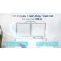 Tủ đông Sanaky VH-2899W3 inverter 220 lít 2 ngăn đông mát