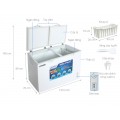 Tủ đông Hòa Phát 352 lít HCF 666S1Đ2