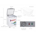 Tủ đông Sanaky 100 lít VH-1599HYK