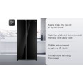 Tủ lạnh Aqua Inverter 602 lít Side By Side AQR-IG696FS GB
