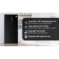 Tủ lạnh Aqua Inverter 456 lít Multi Door AQR-M525XA(FB)