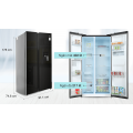 Tủ lạnh Electrolux Inverter 619 lít ESE6645A-B