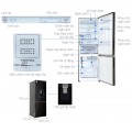 Tủ lạnh Samsung Inverter 307 lít RB30N4190BY/SV 