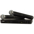 Bộ thu và phát đôi kèm micro không dây cầm tay Shure BLX288A/B58