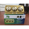 Đèn sưởi HAZEN 3 bóng HZ03-D 
