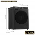 Máy giặt lồng ngang Funiki Inverter 9.5kg HWM F895ADG