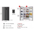Tủ lạnh Sharp Inverter 532 lít SJ-SBX530V-DS