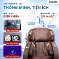 Ghế Massage COZZIA CZ-718 - Công Nghệ Nhật Bản, Massage 3D, Nhiệt Hồng Ngoại