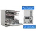 Máy rửa bát 13 bộ độc lập Bosch SMS6ZCI37Q Serie 6 sấy Zeolith