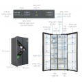 Tủ lạnh Aqua Inverter 646 lít Side By Side AQR-S682XA(SLB)