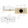 Bình nóng lạnh gián tiếp Ariston 20 lít 2500W SLIM3 20 RS MT