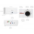 Bình nóng lạnh gián tiếp Ariston 30 lít 2500W SLIM3 30 R MT