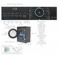 Máy giặt Aqua Inverter 8,5 kg AQD-A852J BK 8.5 kg