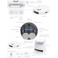 Robot hút bụi lau nhà Ecovacs T30 PRO OMNI - Trắng