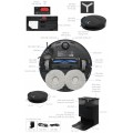 Robot hút bụi lau nhà Ecovacs Deebot T50 Pro OMNI - Đen