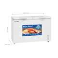 Tủ đông Hòa Phát HPF BN6205 205 lít 1 ngăn đông 1 ngăn mát