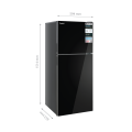 Tủ lạnh cánh kính Funiki Inverter HR T8286GB 286 lít