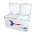 Tủ đông Sanaky VH-5699W2K, 365 lít, 2 ngăn, nắp kính cường lực