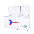 Tủ đông Sanaky VH-6699W2K, Inverter 485 lít, mặt kính cường lực