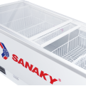 Tủ đông Sanaky VH-999K, 516 lít, 1 ngăn đông, Dàn lạnh nhôm, Kính lùa