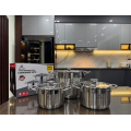 Bộ nồi inox 3 món Kailer KL-6668