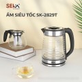 Ấm Siêu Tốc Thuỷ Tinh Seka SK2829T 2.2 lít 2000W