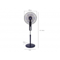 Quạt đứng Ferroli 57W 6 cánh FWF-20AHD (Điều khiển từ xa)