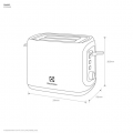 Máy nướng bánh mì Electrolux ETS3505